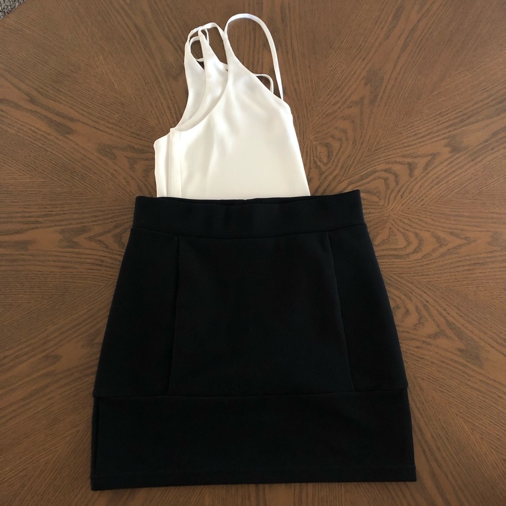 H&M Bodycon Mini Skirt